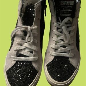 Black and White Women's Sneakers